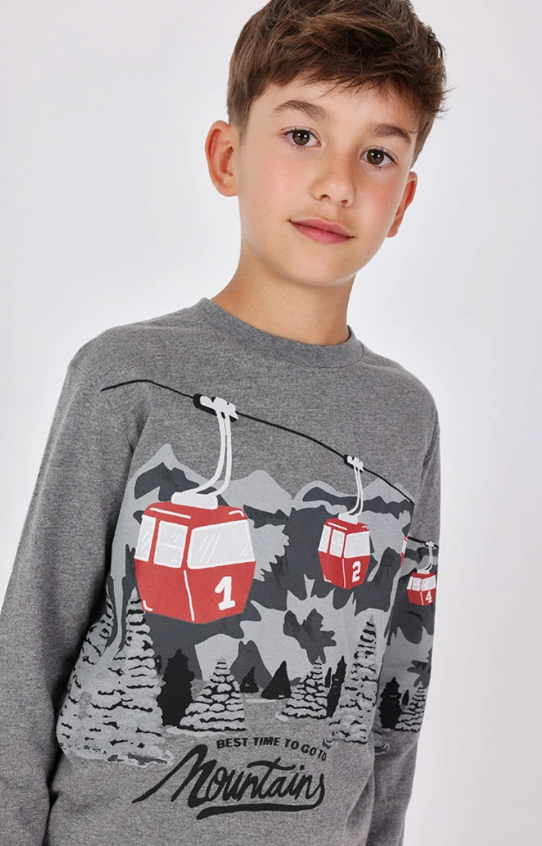 Boboli boy's L/S Gondula Tee Skipper & Scout 