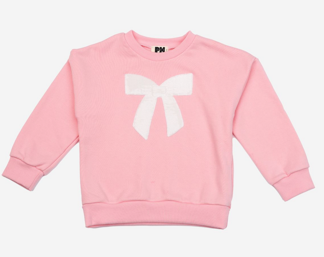 Petite Hailey Lulu Bow Sweatshirt Skipper & Scout 