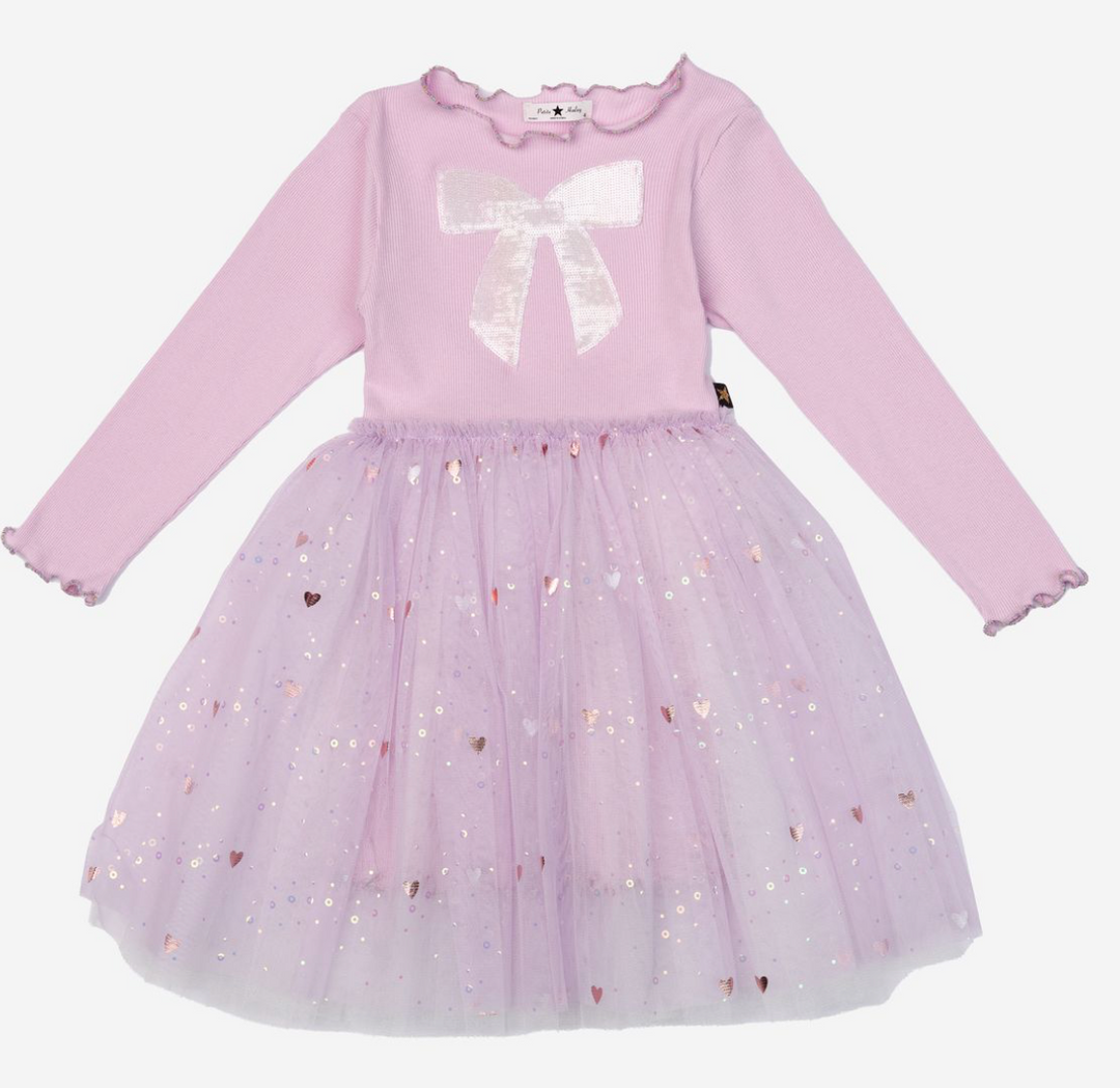 Petite Hailey Emma Bow Tutu Dress Skipper & Scout 