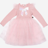 Petite Hailey Jewel Bow Tutu Dress