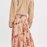 Free People Rowan Floral Maxi Skirt