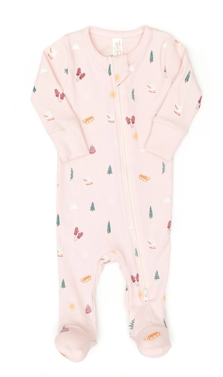 TunTun Double Zip Footie Skipper & Scout 