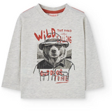 Boboli Sunglasses Bear LS Tee