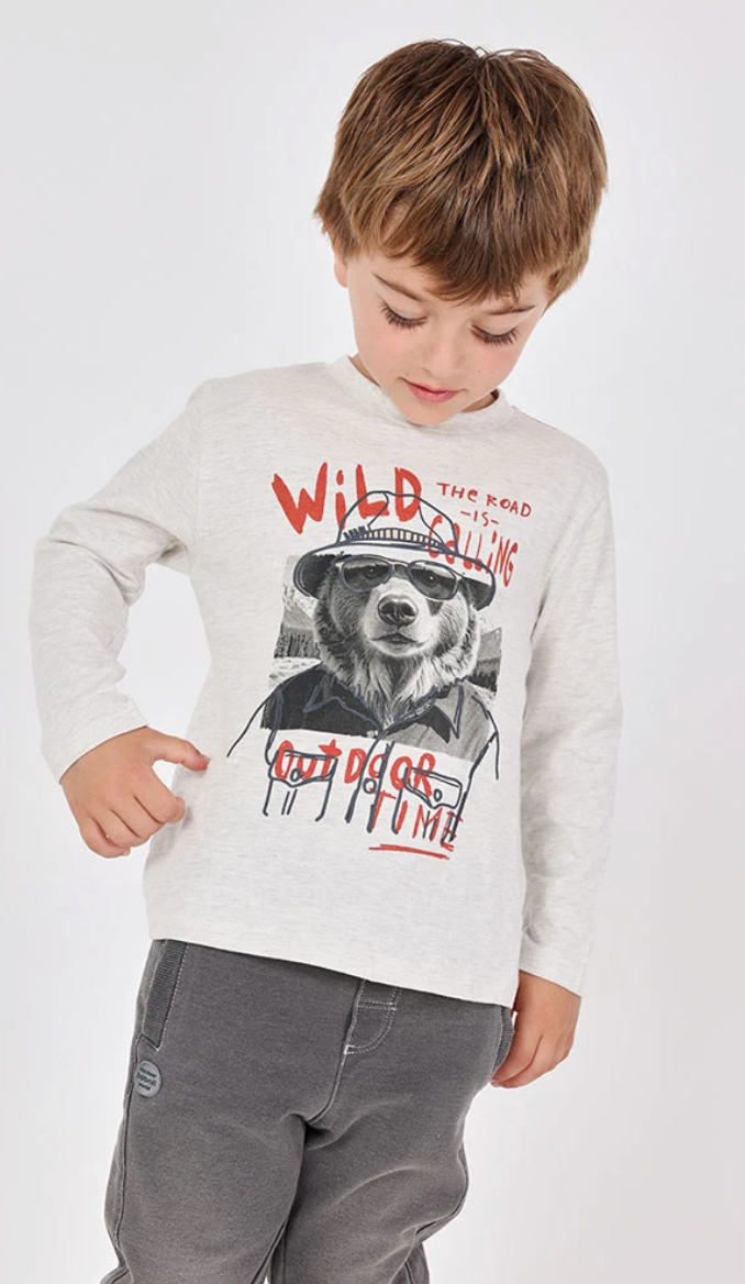 Boboli Sunglasses Bear LS Tee Skipper & Scout 