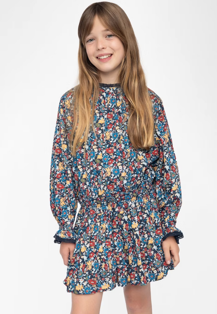 Zadig & Voltaire Floral Print LS Dress Skipper & Scout 
