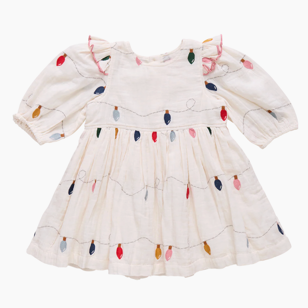 pink chicken brooke dress Baby Girls Brooke Dress Set | Lavender Multi Bow Applique