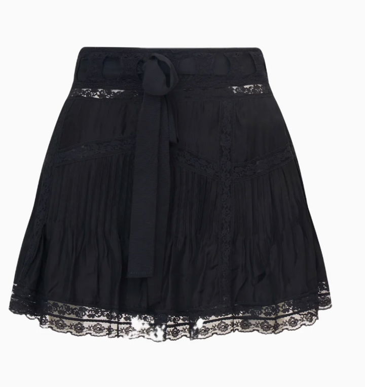 Love Shack Willia Lace Detail Skirt Skipper & Scout 
