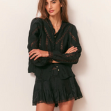 Love Shack Willia Lace Detail Skirt