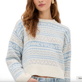 Love Shack Emberly Fair Isle Pullover