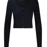 Love Shack Martti Stretch Pointelle Cardigan