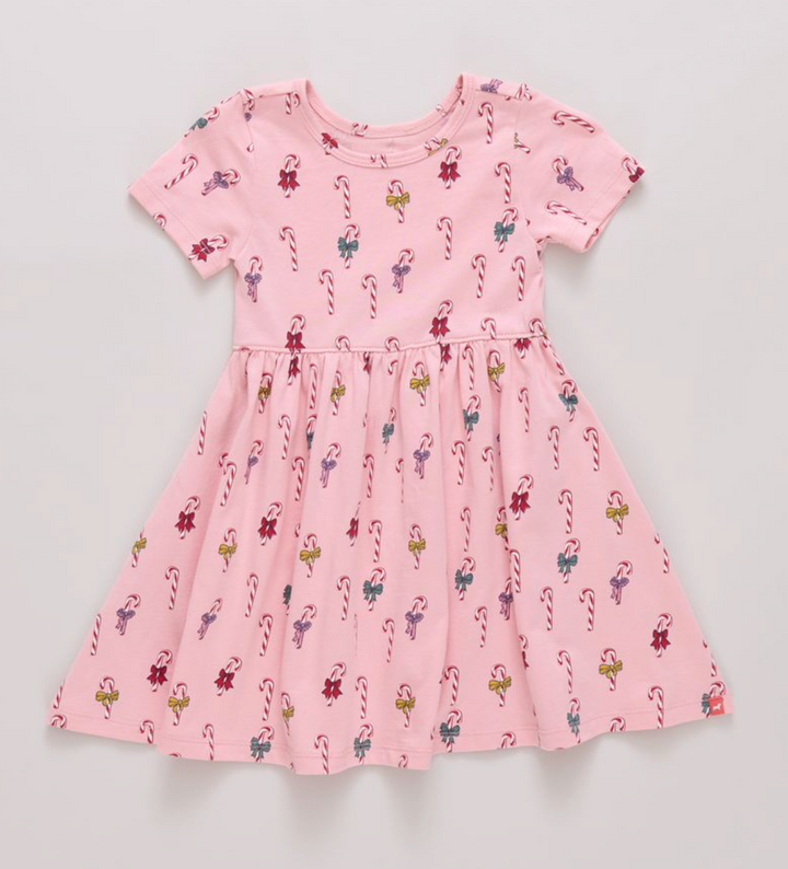 Pink Chicken Sunny Dress - Mini Candy Canes Skipper & Scout 