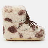 Moon Boot Icon Low Cow Print Curly Skipper & Scout 