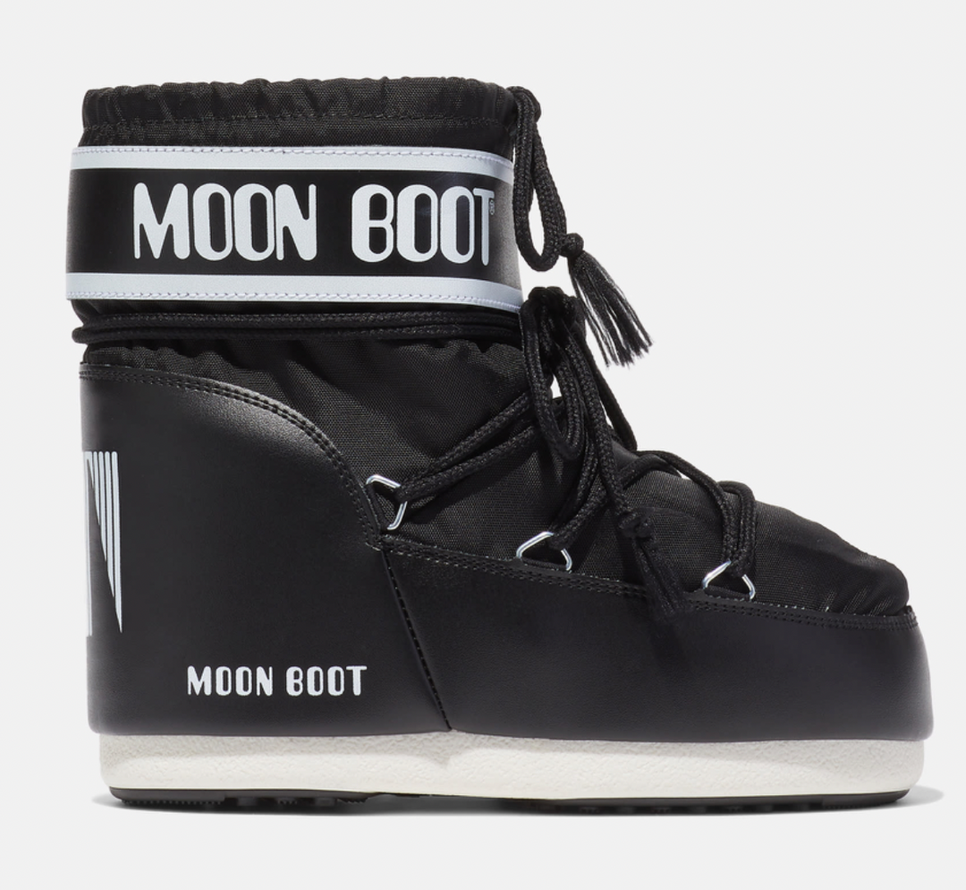 Moon Boot Icon Low Nylon - Black Skipper & Scout 