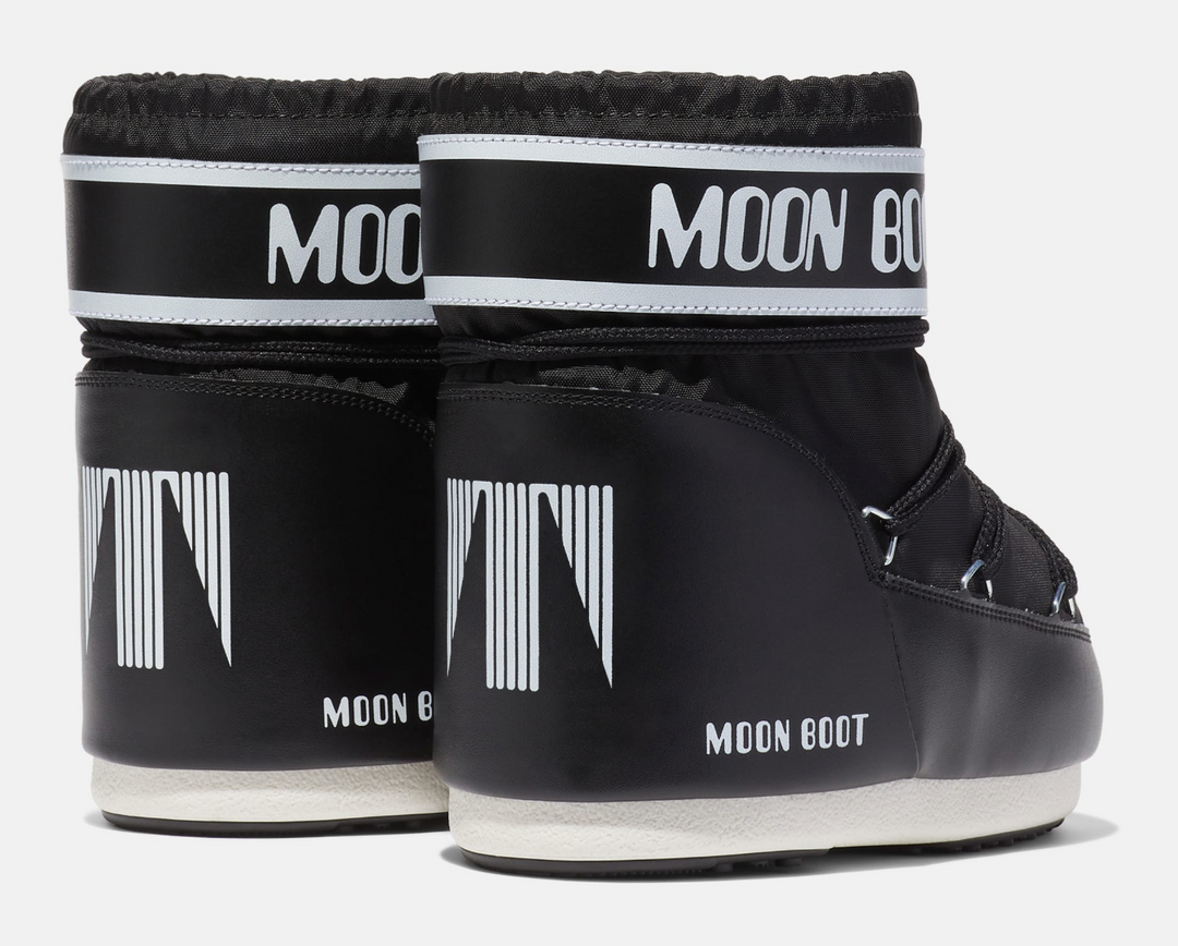 Moon Boot Icon Low Nylon - Black Skipper & Scout 