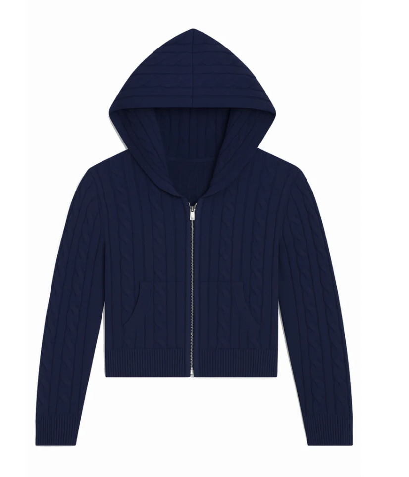 KatieJNYC Collins Zip Hoodie Skipper & Scout 