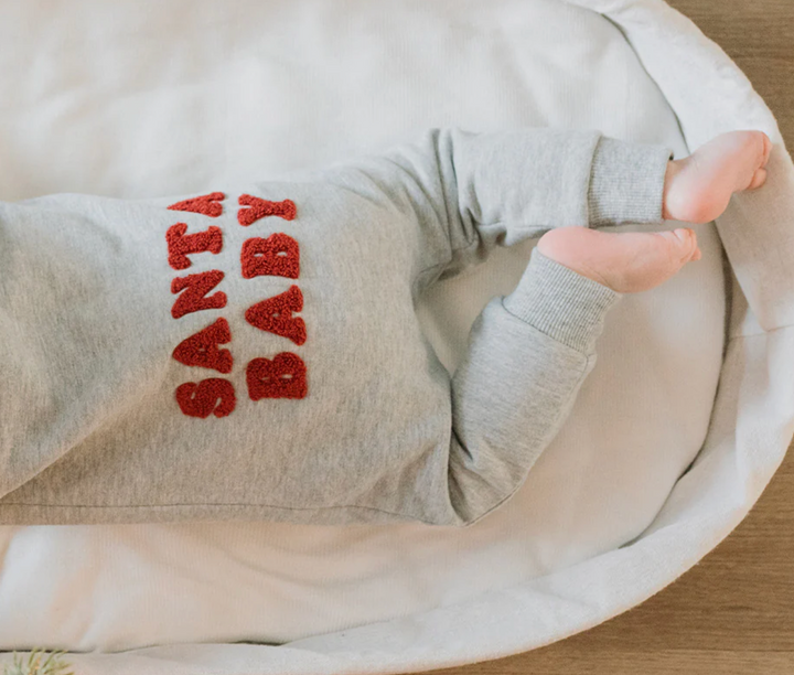 Petit Lem Santa Baby Fleece Playsuit Skipper & Scout 