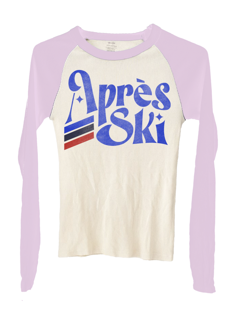 Rowdy Sprout Apres Ski Girl LS Thermal Tee Skipper & Scout 
