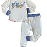 Rowdy Sprout Grateful Dead 3 Snowbear Bamboo PJ Set