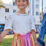 Lola & the Boys Queen Gem SS Tee Skipper & Scout 