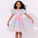 Lola & the Boys Sparkle Ombre Tulle Dress Skipper & Scout 