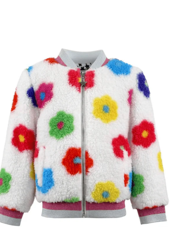 Lola & the Boys Rainbow Daisy Bomber Skipper & Scout 