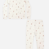 Rylee + Cru Skiers Organic LS Pajama Set