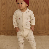 Rylee + Cru Skiers Organic Long John Pajamas