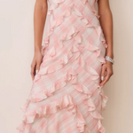 Love Shack Fancy Ellietta Tartan Ruffle Maxi Dress Skipper & Scout 