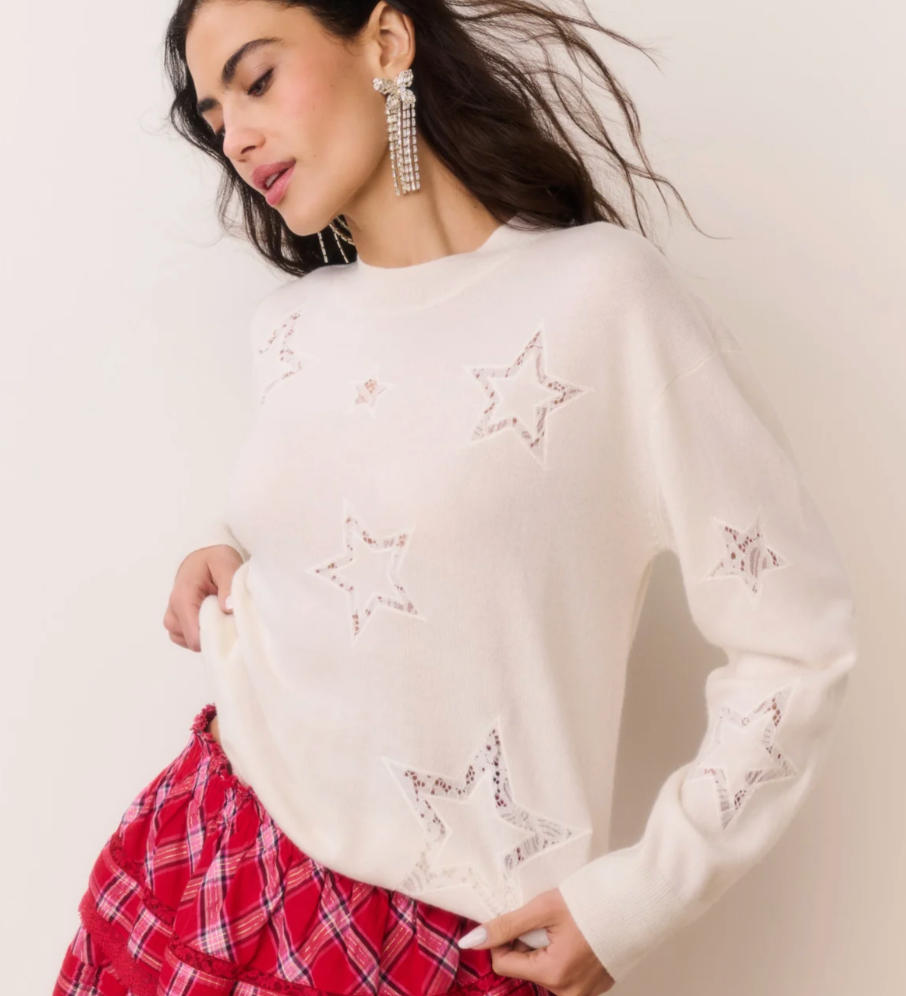 Love Shack Fancy Westcott Pullover Skipper & Scout 