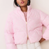 Love Shack Celesta Lace Puffer Jacket