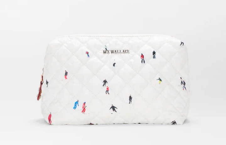 MZ Wallace Medium Double Zip Cosmetic - Dede Skier Print