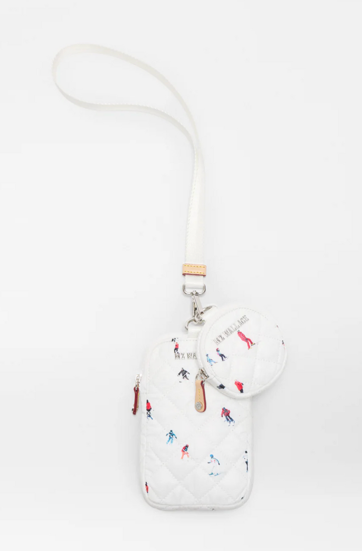 MZ Wallace Metro Pouch Lanyard - Dede Skier Print