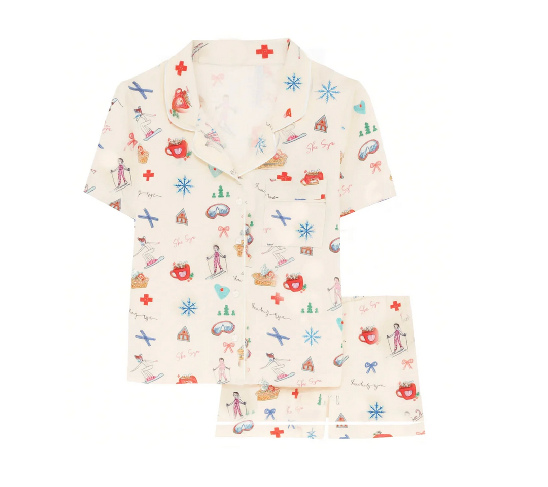KatieJNYC Lynn PJ Short Set