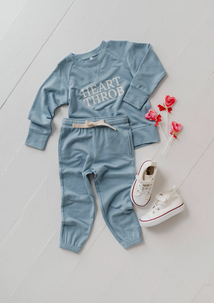 babysprouts Heart Throb Sweatshirt/Jogger SET