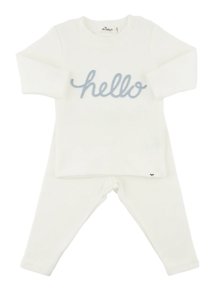 Oh Baby Hello Set - Cream