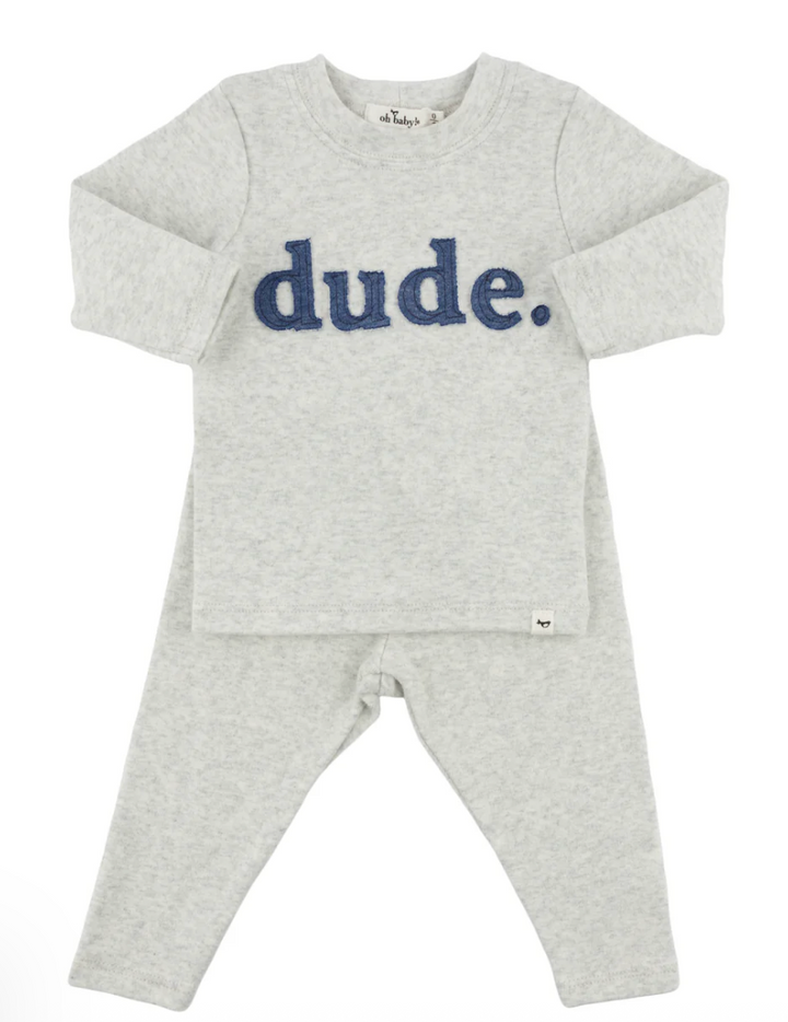 Oh Baby Denim Dude 2PC Set