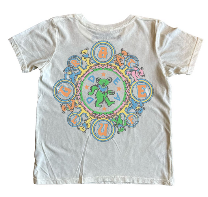 Rowdy Sprout Grateful Dead Kaleidoscope Bears Tee