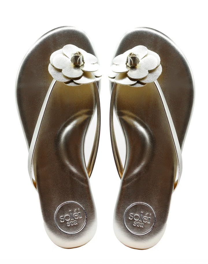 Solei Valentina Gold Sandal