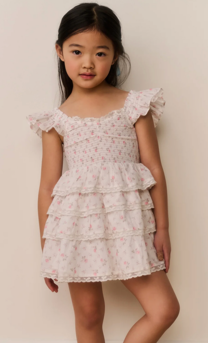 Love Shack Fancy Girl's Linoette Dress
