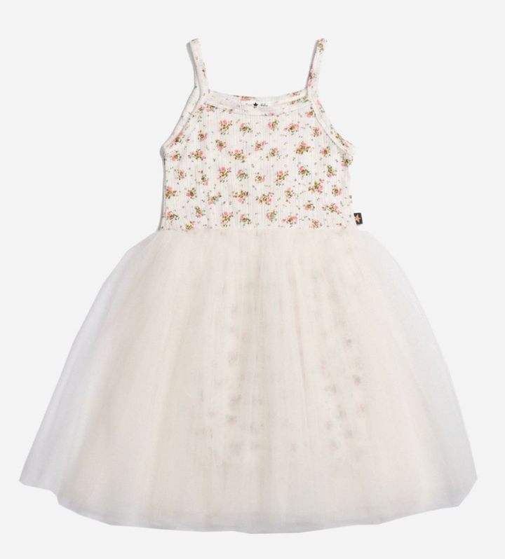 Petite Hailey Iris Floral Tutu Dress