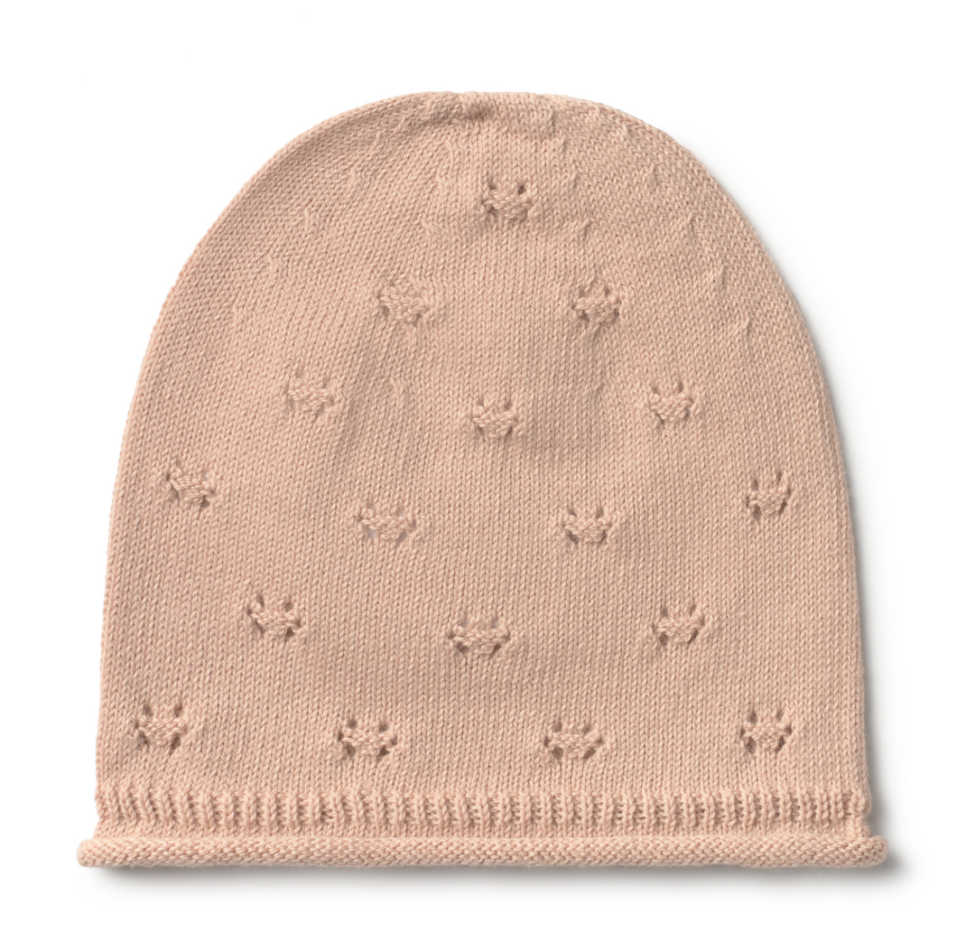 Li + Me Zas Pointelle Knit Hat