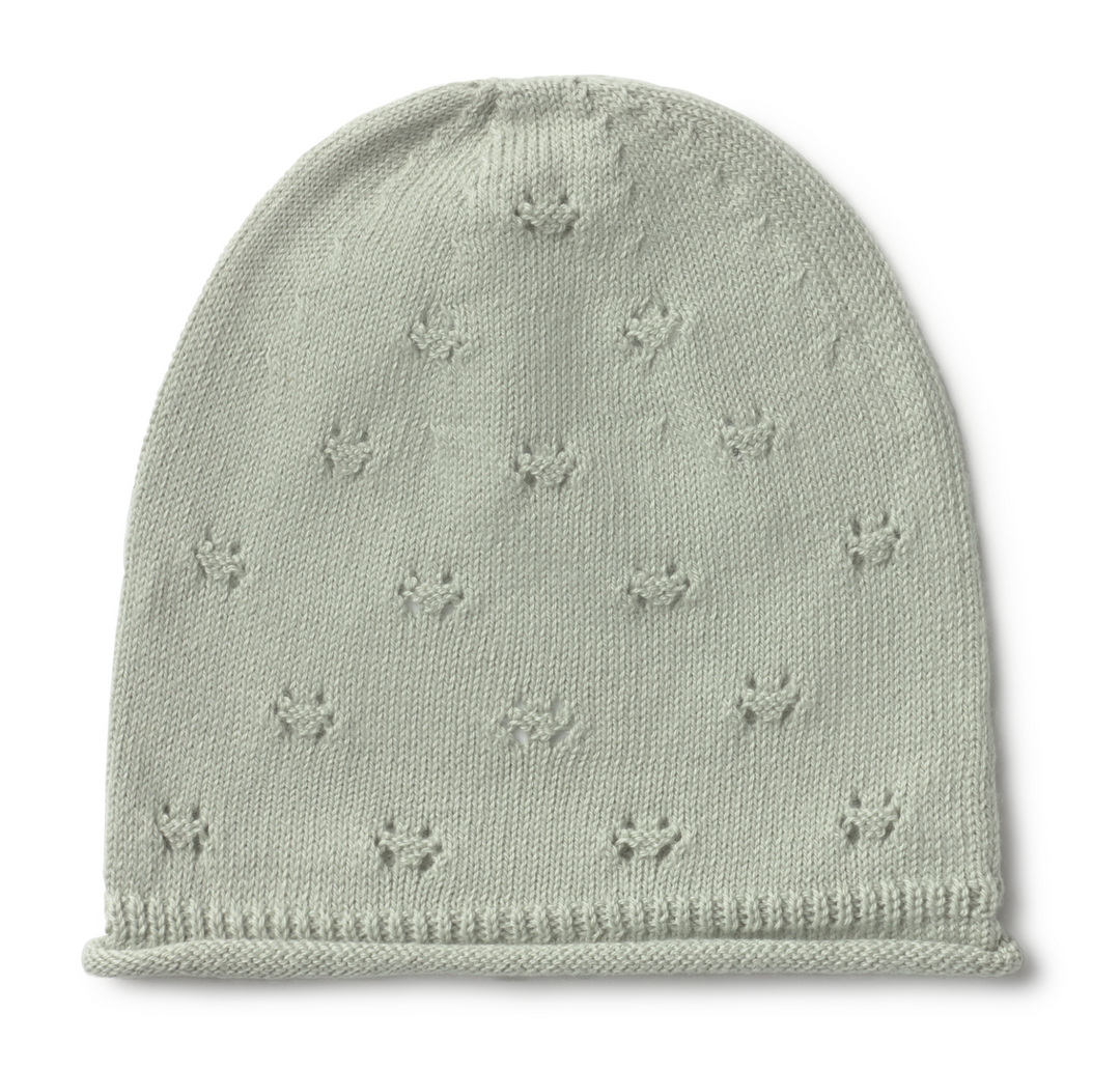 Li + Me Zas Pointelle Knit Hat