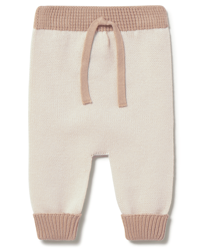 Li + Me Sax Contrast Trim Knit Trousers Skipper & Scout 