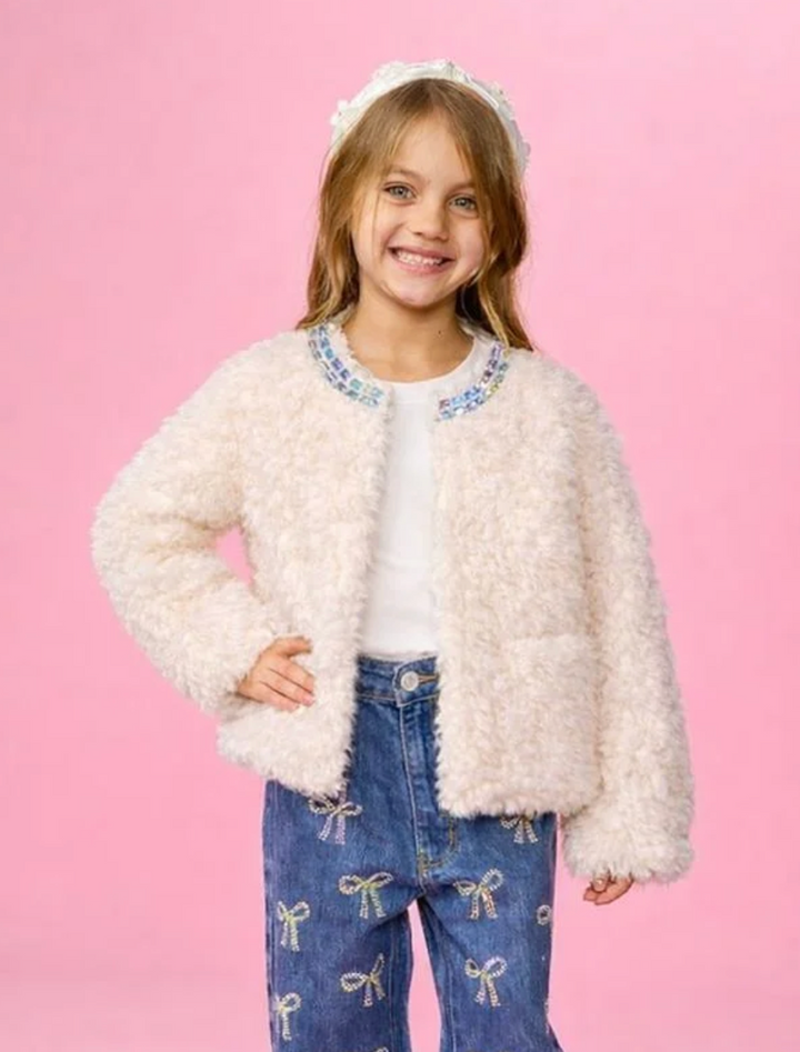 Dreamers London Cozy Fuzzy Jacket