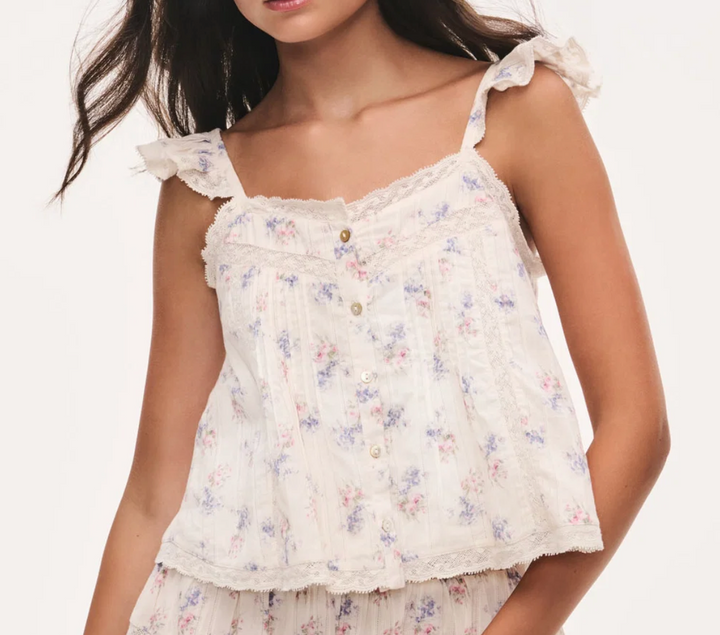 Love Shack Fancy Tween Norina Top