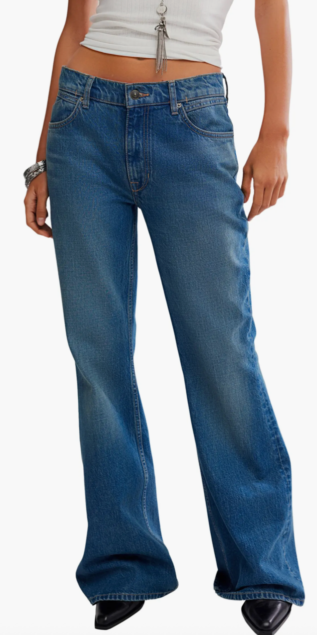 Free People West Coast Relaxed Jean