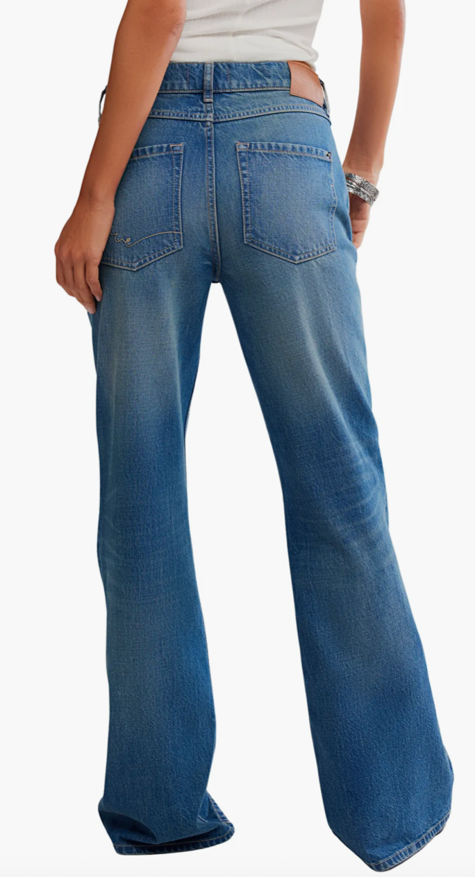 Free People West Coast Relaxed Jean
