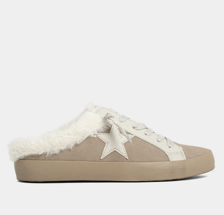 Shushop Pinah Faux Shearling Sneaker Slide