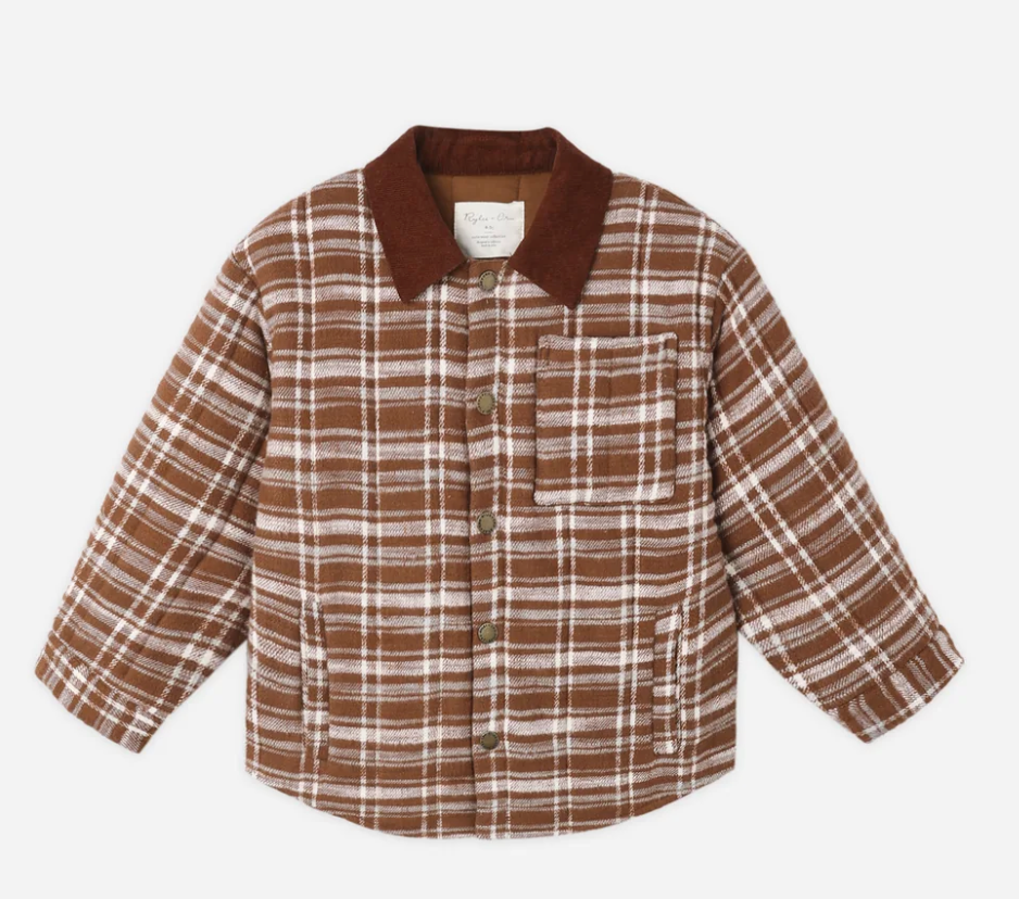 Rylee + Cru Nashville Quilted Jacket - Aspen Plaid