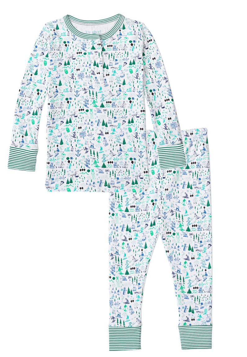 Skipper Apres Kids Ski PJ Set - Alpine Multi Skipper & Scout 